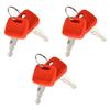 Neeseelily 6 PCS Heavy Equipment Ignition Key RE71557 RE183935 RE43492 Compatible with John Deere Tractor 110 TLB 3120 3203 3320 3520 3720 4105 4120 4210 4310 4320 4410 4510 4520 4610 4710 5045D view 1