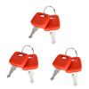 Neeseelily 6 PCS Heavy Equipment Ignition Key RE71557 RE183935 RE43492 Compatible with John Deere Tractor 110 TLB 3120 3203 3320 3520 3720 4105 4120 4210 4310 4320 4410 4510 4520 4610 4710 5045D view 2