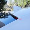 JR2 Painted White Color for 2009 2010 2011 2012 2013 214 KIA Cadenza Rear Window Roof Spoiler view 4