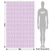 Rwraps Polka Dot Cotton Candy Matte Vinyl Film Wrap 59in x 27ft Vinyl Vehicle Car Film Sheet Roll view 3