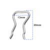 Micro Traders 10PCS Common Rail Injector Return Leak Off Pipe Clips F00VC22003 F00RJ00322 Replacement Fuel Injector Steel Metal Retaining Clips view 3