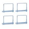 4PCS Trailer Hitch Pin, Tivnhuils Square Safety Coupler Pin, Zinc Plated Carbon Steel Trailer Pin, 5/16" x 2.75", Medium view 1