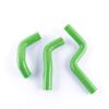 ZAP Performance Silicone Radiator Hose Pipe Kit KAWA SAKI KX85 KX100 2014 2015 2016 2017 (Green) view 1