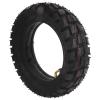 Rubber Scooter Tires, 10in Electric Scooter Tire with 10x2.5in Inner Tube Inflatable Rubber Tyre Replacement 255x80 Outer Tube view 1