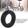 Rubber Scooter Tires, 10in Electric Scooter Tire with 10x2.5in Inner Tube Inflatable Rubber Tyre Replacement 255x80 Outer Tube view 3