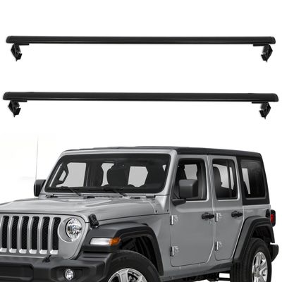OCPTY Roof Rack Cross Bars For Jeep Wrangler 2007-2019