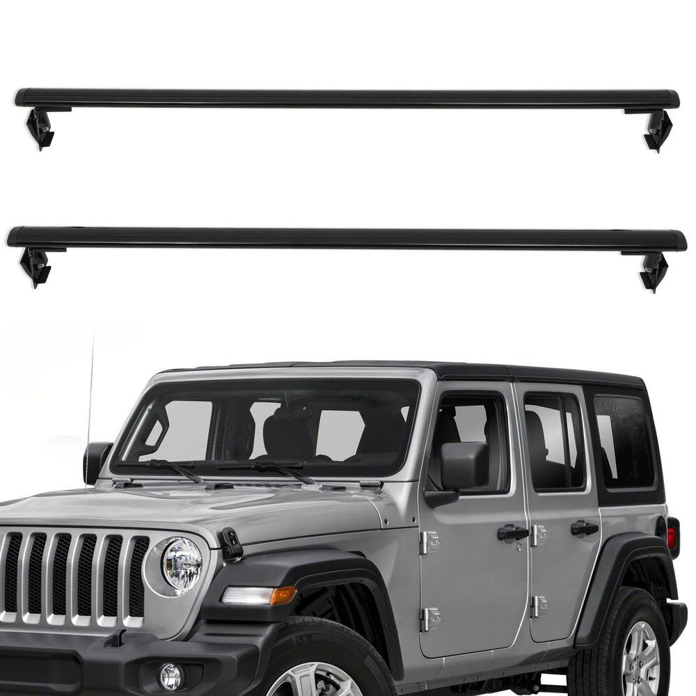 OCPTY Roof Rack Cross Bars For Jeep Wrangler 2007-2019