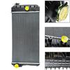 OE # 2485B299 Aluminium Radiator Replacement for Perkins 4045207Y MN22200041210P 2885181 MN4222108360, Aluminium Core Cooling Radiator view 1