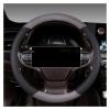 FUERU Car Steering Wheel Cover Set Car Steering Wheel Cover Breathable Leather Grip Comfortable Car Interior (Color : 4#) view 1