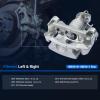 Autoround 18B5010 18B5011 Rear Disc Brake Caliper Assembly with Bracket fit for 11-13 Chevy Impala/ 14-16 Impala Limited, 05-09 Buick LaCrosse/Allure, 04-08 Pontiac Grand Prix, Both Driver Passenger view 2