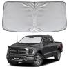 KAYZT Windshield Sun Shade for Ford F150 2021-2025 2026 Super Crew Cab, Super Cab, Regular Cab Foldable Sunshade Front Window Custom Fit Accessories view 1