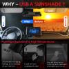 KAYZT Windshield Sun Shade for Ford F150 2021-2025 2026 Super Crew Cab, Super Cab, Regular Cab Foldable Sunshade Front Window Custom Fit Accessories view 4