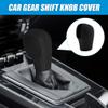 Car Gear Shift Knob Cover, Gear Shift Knob Cover Car Protect Accessories, Car Shift Protector Cover Protector, Silicone Automatic Gear Shift Knob Cover Universal for Most Cars view 3