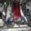 Autobahn88 Automotive Silicone Hose Coupler, Straight Coupler, ID= 2.13" (54mm), Length 3" (76mm), Wall Gauge= 0.16" (4mm), 3-Ply, Red view 4