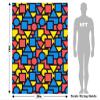 Rwraps Rainbow Abstract Basic Geometry Gloss Vinyl Film Wrap 59in x 16ft Vinyl Vehicle Car Film Sheet Roll view 3