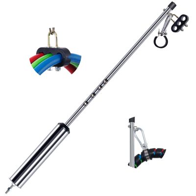 Dazakoot 40" Stainless Heavy Duty Swivel Pogo Stick for Semi Truck