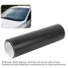 HERCHR Car Windshield Sticker, Car Windscreen Sun Strip Matte Black 130 X 20cm PVC Windshield Sun Protection Sticker Windshield Solar Protection Film for Automobiles Shading Filtration view 3