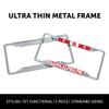 Desert Cactus Kappa Alpha Psi Line Number # License Plate Frame (#8) view 2