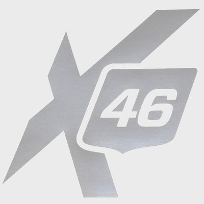 MasterCraft Boat Emblem Decal Sticker | X46 Silver