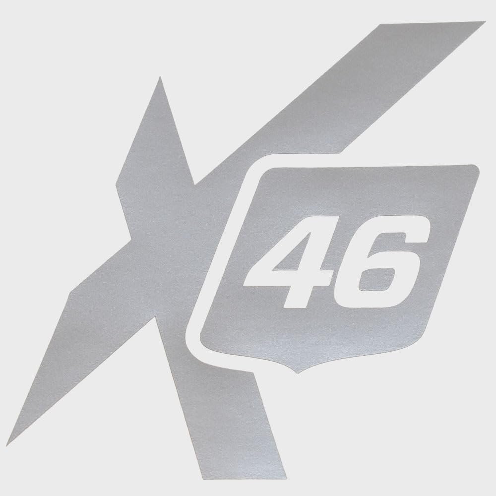 MasterCraft Boat Emblem Decal Sticker | X46 Silver