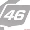 MasterCraft Boat Emblem Decal Sticker | X46 Silver view 4