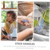 12pcs Cleaning Stick Bottle Long Narrow Neck Bottles Cleaner Mini Duster Bottle Cleaner Cup Cleaners Long Neck Bottle Brush Cleaning Brush Ventilation view 3