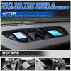 Autorder Center Console Dash Organizer for Nissan Frontier 2022 2023 2024 Accessories Dashboard Insert Tray Storage Box view 3