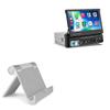 BoxWave Stand and Mount Compatible with Hikity Single Din Car Stereo (7 in) - VersaView Aluminum Stand, Portable, Multi Angle Viewing Sturdy view 1