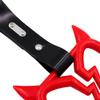 2Pcs JDM TSURIKAWA Devil Broken Heart Red Ring Subway Train Bus Handle Strap view 3