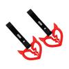2Pcs JDM TSURIKAWA Devil Broken Heart Red Ring Subway Train Bus Handle Strap view 4