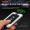 SANRILY Luminous 3 Button Key Fob Cover Case Fit for Mitsubishi Outlander Lancer Eclipse Mirage Keyless with Keychain Black view 4