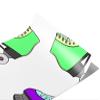 Rwraps Roller Skating Derby Girl Matte Vinyl Film Wrap 59in x 26ft Vinyl Vehicle Car Film Sheet Roll view 2