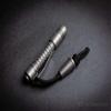 TEC Accessories Grande Cup Titanium Lanyard Bead - Keychain, Zipper Pulls, Paracord Beads for Men (Bead Blasted Finish) view 4