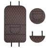 Tyenaza Car Backseat Organizer, Seat Back Protectors with Storage Pocket Artificial Leather Dirt Proof Rear Kick Mat Universal Fit for Cars view 4