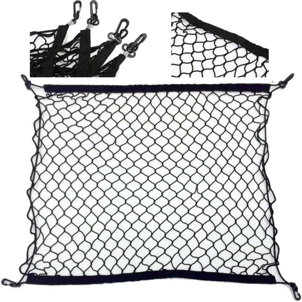 70cm x70cm Car Net,4 Hooks Car Trunk Cargo Net Mesh Storage Organizer,for Nissan NISMO Racing Motorsport Decor Decal