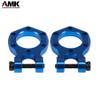 AMK Aluminum SCX10 Bumper D-Ring Winch Tow Hook Drop Hitch 1/10 RC Crawler Accessories TRX4 Upgrades for TRX6 Wrangler Gladiator Element Enduro TF2 Gen7 Gen8 (Dark Blue) view 4