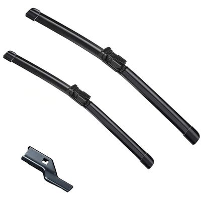 Car Wiper Compatible with Opel Astra K 2015-2016 Front Wiper Blades Soft Rubber Windscreen Wipers Auto Windshield 28"+24" 700mm + 600mm (Color : 2 wipers)