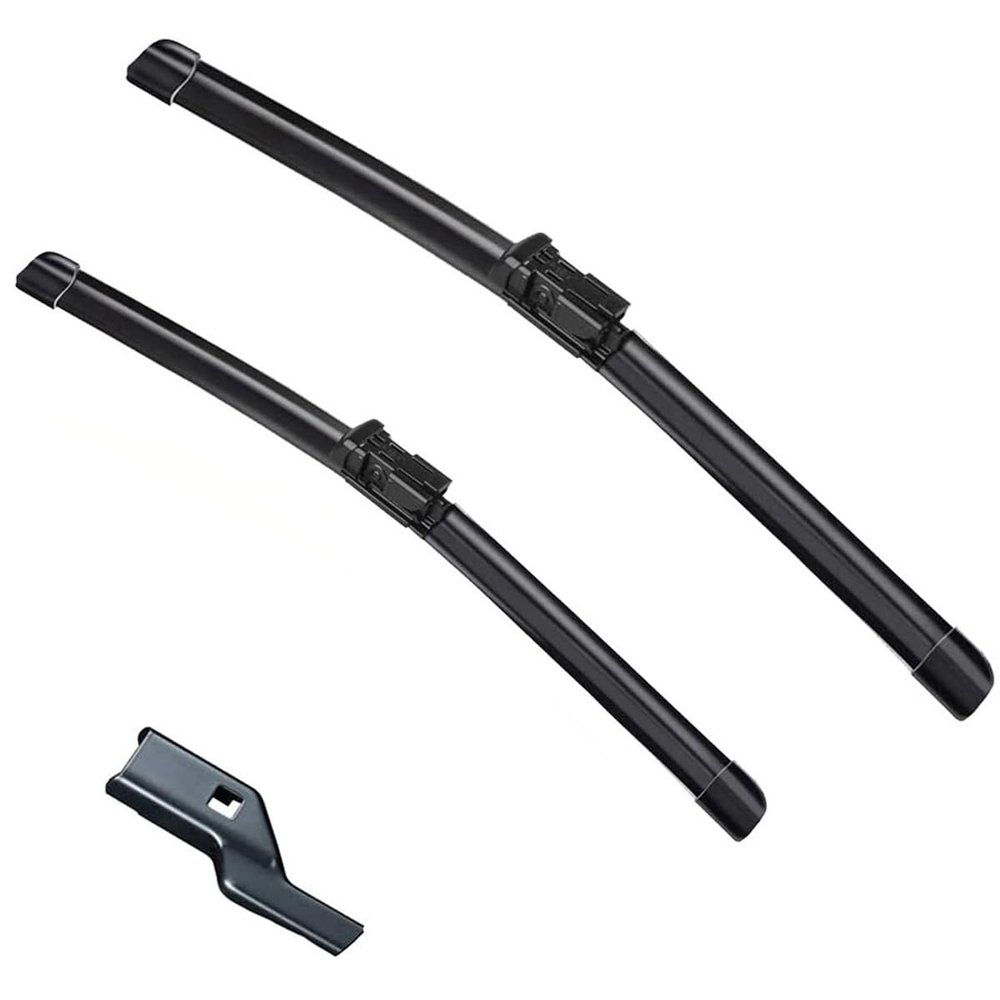 Car Wiper Compatible with Opel Astra K 2015-2016 Front Wiper Blades Soft Rubber Windscreen Wipers Auto Windshield 28"+24" 700mm + 600mm (Color : 2 wipers)