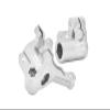 Aluminum 7075 Fork Lug Set for LOSI 1:4 Promoto-MX Motorcycle Dirt Bike RTR FXR LOS06000 LOS06002 Upgrade Parts - Silver view 1