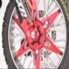 Aluminum 7075 Fork Lug Set for LOSI 1:4 Promoto-MX Motorcycle Dirt Bike RTR FXR LOS06000 LOS06002 Upgrade Parts - Silver view 3
