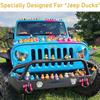 AKLOPE Duck Plug - Rubber Duck Mount,Flock Locker Rubber Duck Holder for Jeep Dash and Fixed Display,Gift for Jeep LoverIncludes Double Sided Stickers Inside Excluding Rubber Duck (Black-10PCS) view 3