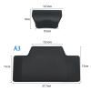 Motorcycle Rear Saddlebag Trunk Pad Cushion Waterproof Motorbike Parts Smooth Improve Riding Comfort for Long Trip Professional Stylish view 4