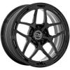 Black Rhino BR401 Stallberg 18x8 5x130 +20mm Gloss Black Wheel Rim 18" Inch BR401BX18805320 view 1