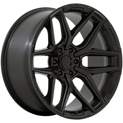 FUEL OFF-ROAD FLUX 22X12 6X135 4.77-44mm BLACKOUT - FC854MX22126344N