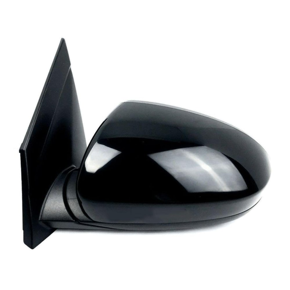 Ltymbtgx Power Side Mirror for Hyundai for Tucson GLS & ECO-17 & Base/Limited Tech/SE/Sport/Ultimate 16-18 Heated w/Twin Flat Glass Driver L Black 1pc Manual Fold HY1320246 M-4611