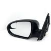 Ltymbtgx Power Side Mirror for Hyundai for Tucson GLS & ECO-17 & Base/Limited Tech/SE/Sport/Ultimate 16-18 Heated w/Twin Flat Glass Driver L Black 1pc Manual Fold HY1320246 M-4611 view 2