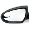 Ltymbtgx Power Side Mirror for Hyundai for Tucson GLS & ECO-17 & Base/Limited Tech/SE/Sport/Ultimate 16-18 Heated w/Twin Flat Glass Driver L Black 1pc Manual Fold HY1320246 M-4611 view 3