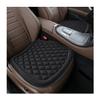BESULEN Car Seat Covers, 2 Pack Breathable Anti-Slip Bottom Seat Cushion Mat Pad, Universal Four Seasons, Car Front Driver Bottom Seat Protector Covers, Fit for Truck SUV More Vehicles (Black) view 1