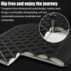BESULEN Car Seat Covers, 2 Pack Breathable Anti-Slip Bottom Seat Cushion Mat Pad, Universal Four Seasons, Car Front Driver Bottom Seat Protector Covers, Fit for Truck SUV More Vehicles (Black) view 3