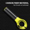 HUIOP Handlebar Ends, Carbon Fiber Handlebar Ends Mountain Bike Handlebar Grip Bike Vice Handlebar view 2